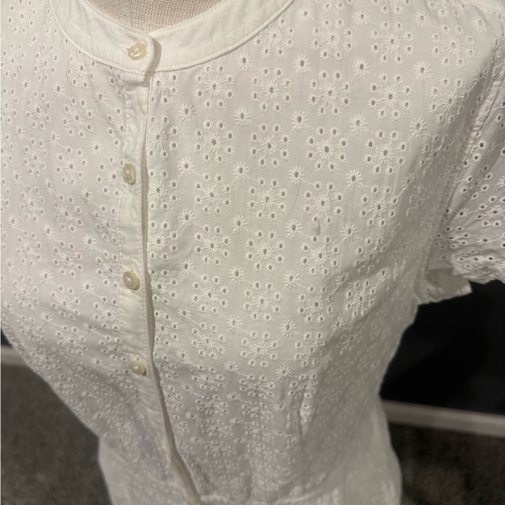 UNTUCKit White Button-Down Midi Dress - Picture 4 of 8